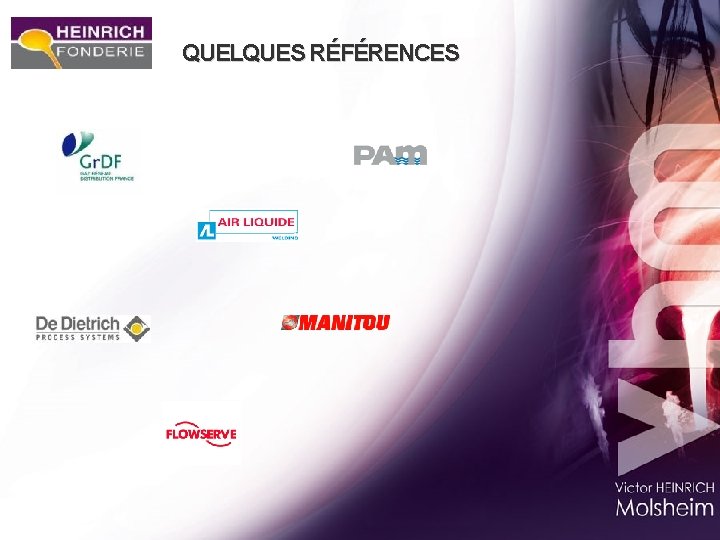 QUELQUES RÉFÉRENCES 