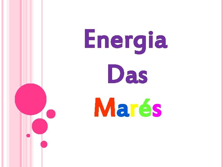 Energia Das Marés 