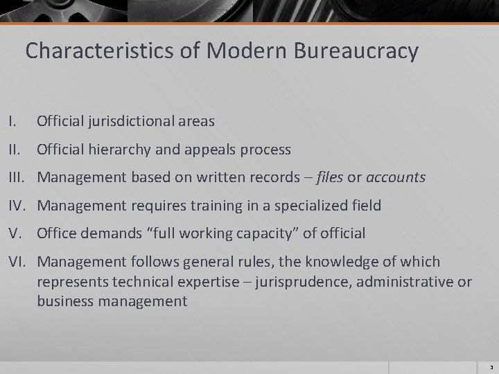 Bureaucracy 1925 Excerpts From Max Webers Economy And
