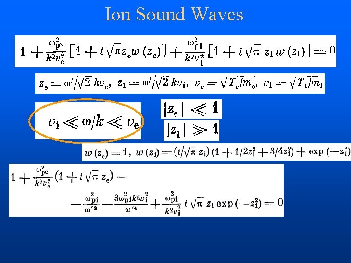 Ion Sound Waves 