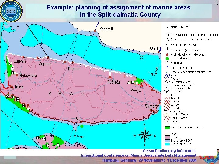 INSTITUTE OF OCEANOGRAPHY AND FISHERIES SPLIT, CROATIA, since 1930 Example: planning of assignment of