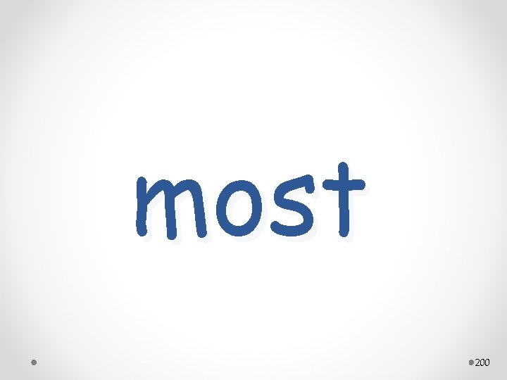 most 200 