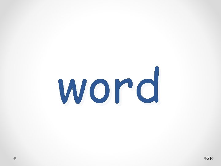 word 214 