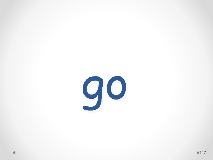 go 112 