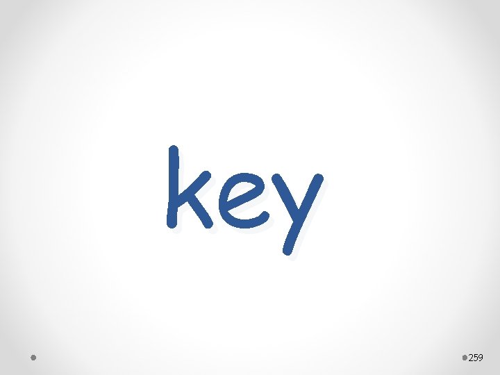 key 259 