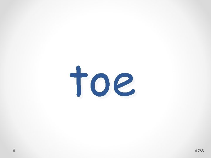 toe 263 