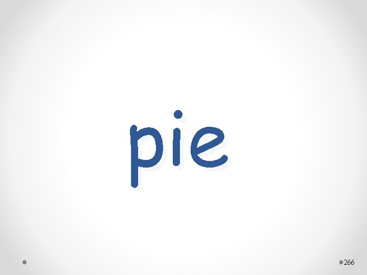 pie 266 
