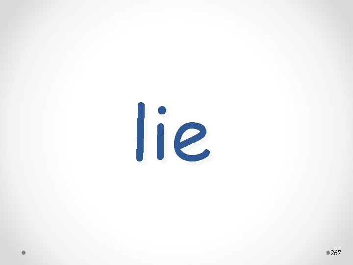 lie 267 