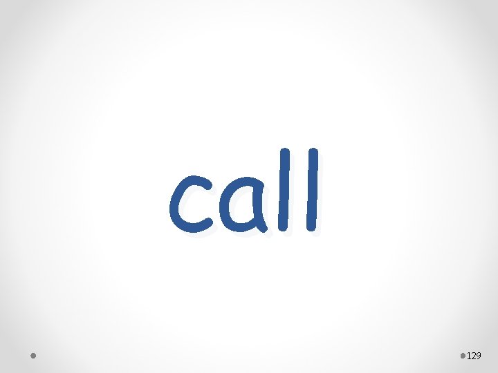 call 129 