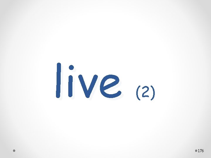 live (2) 176 
