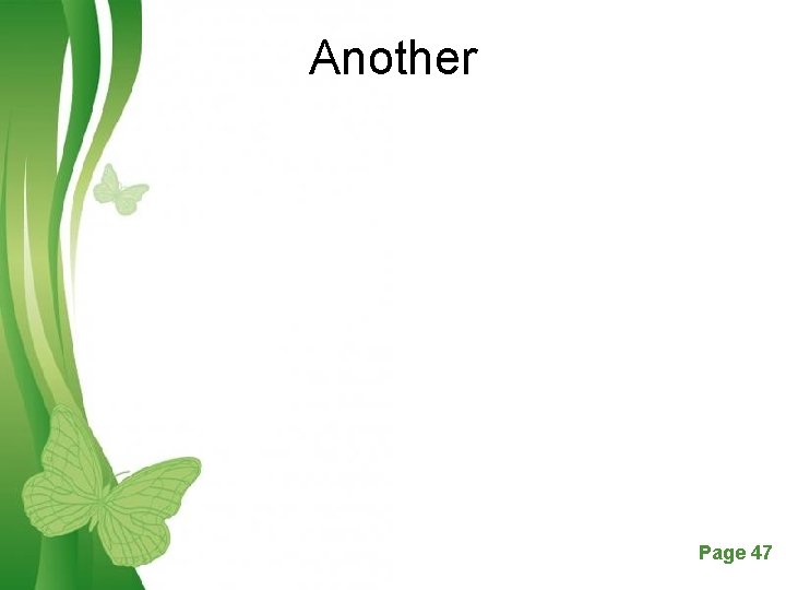 Another Free Powerpoint Templates Page 47 