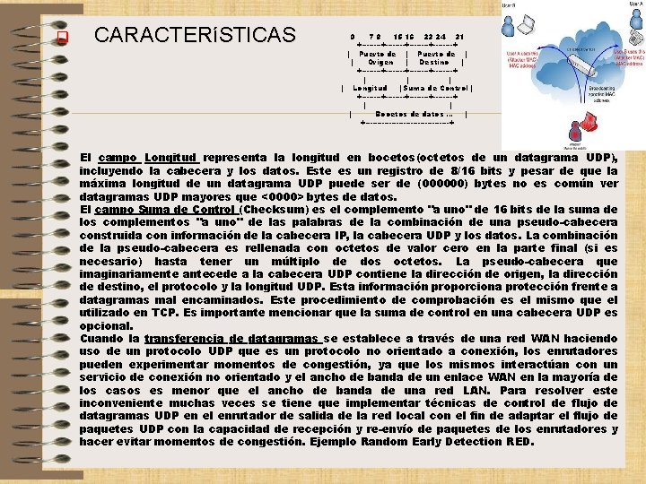 q CARACTERíSTICAS 0 78 15 16 23 24 31 +--------+--------+ | Puerto de |