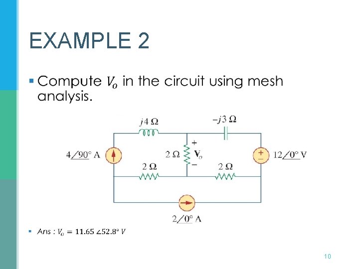 EXAMPLE 2 § 10 EXAMPLE 2 § 10