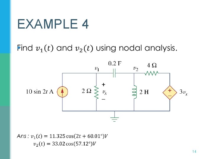 EXAMPLE 4 § 14 EXAMPLE 4 § 14