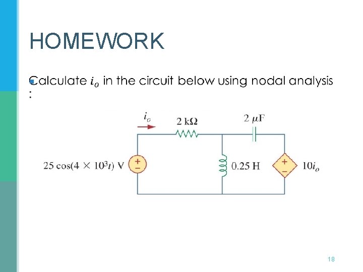 HOMEWORK § 18 HOMEWORK § 18