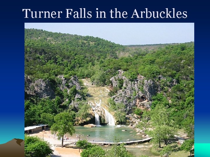 Turner Falls in the Arbuckles 