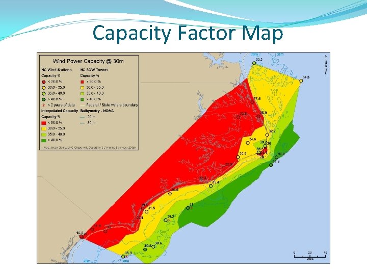 Capacity Factor Map 