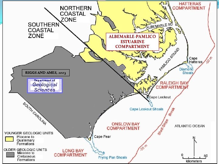 ALBEMARLE-PAMLICO ESTUARINE COMPARTMENT RIGGS AND AMES, 2003 