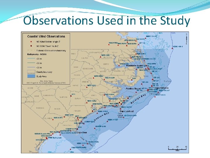 Observations Used in the Study 