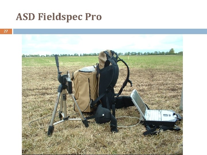 ASD Fieldspec Pro 27 