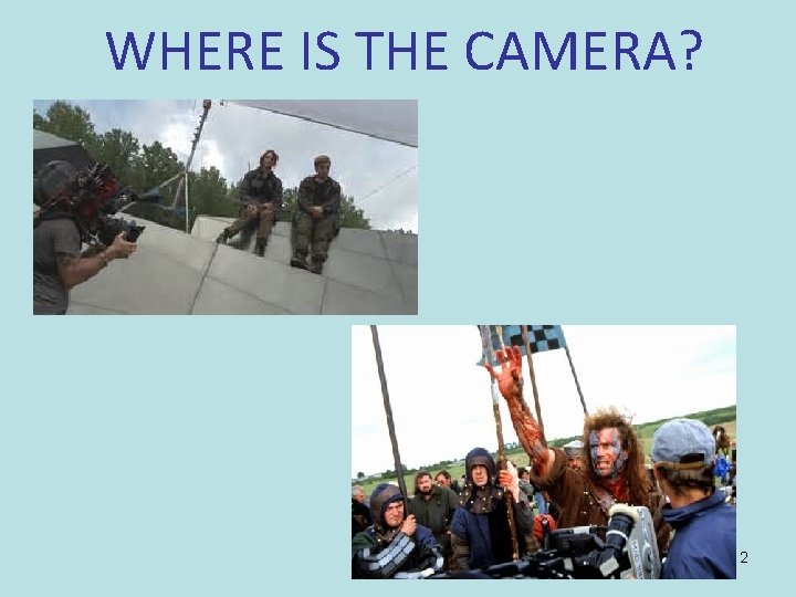 WHERE IS THE CAMERA? 2 