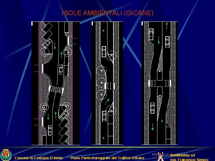 ISOLE AMBIENTALI (GICANE) Comune di Cassano D’Adda Piano Particolareggiato del Traffico Urbano Net. Mobility