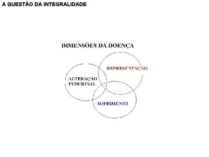 A QUESTÃO DA INTEGRALIDADE 