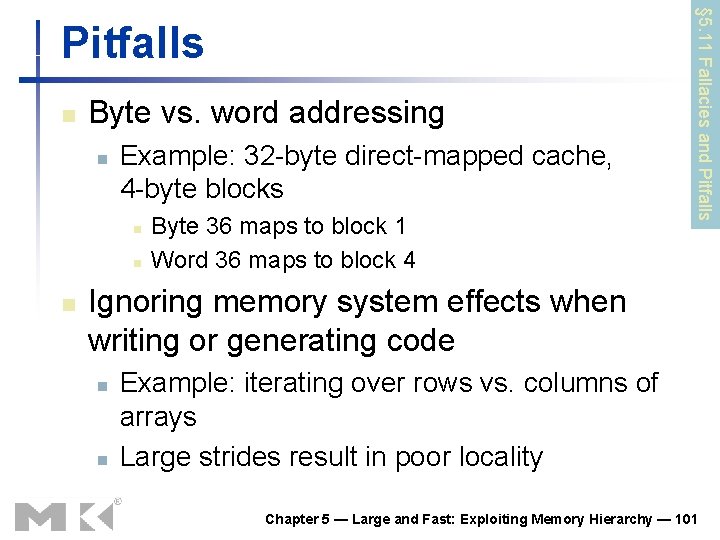 n Byte vs. word addressing n Example: 32 -byte direct-mapped cache, 4 -byte blocks n Byte vs. word addressing n Example: 32 -byte direct-mapped cache, 4 -byte blocks
