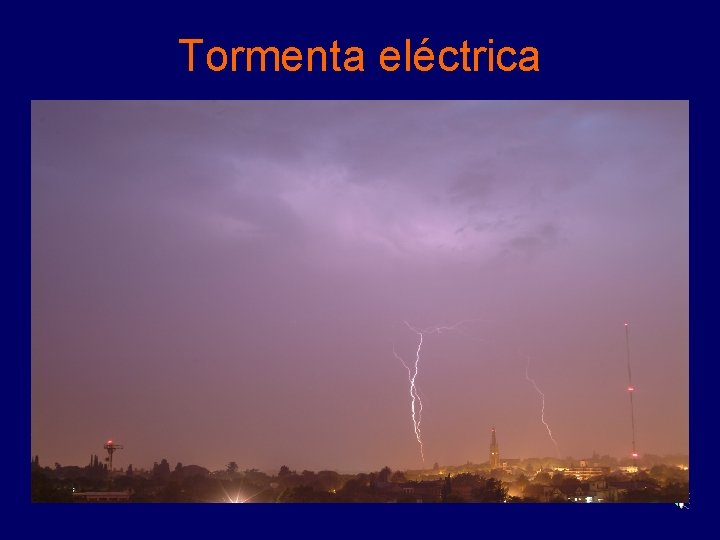 Tormenta eléctrica 