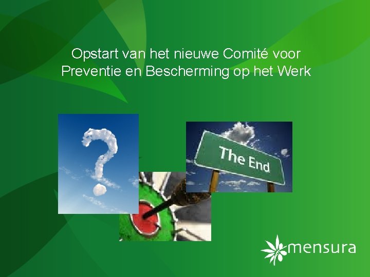 Opstart van het nieuwe Comité voor Preventie en Bescherming op het Werk 