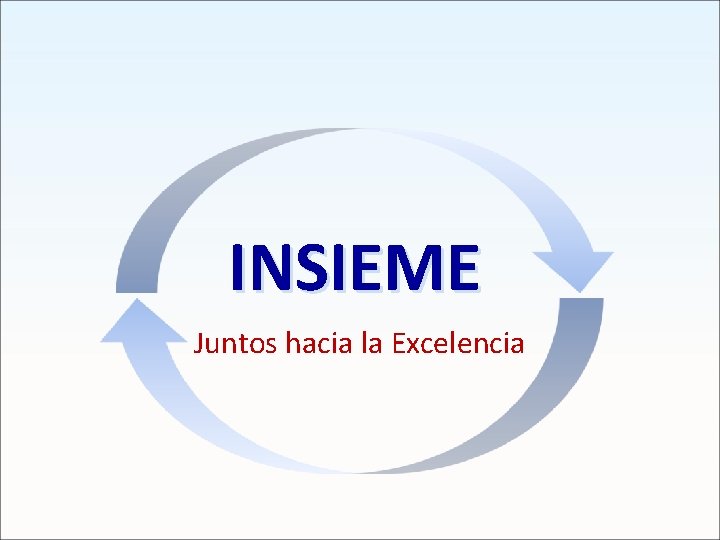 INSIEME Juntos hacia la Excelencia 