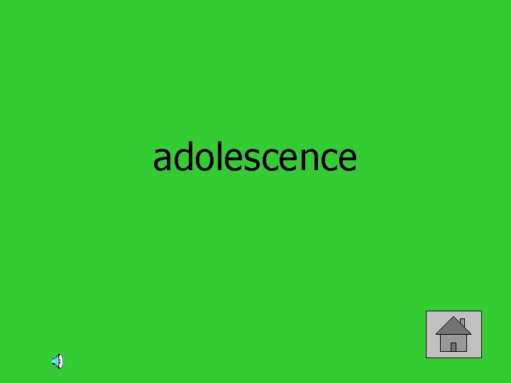 adolescence 