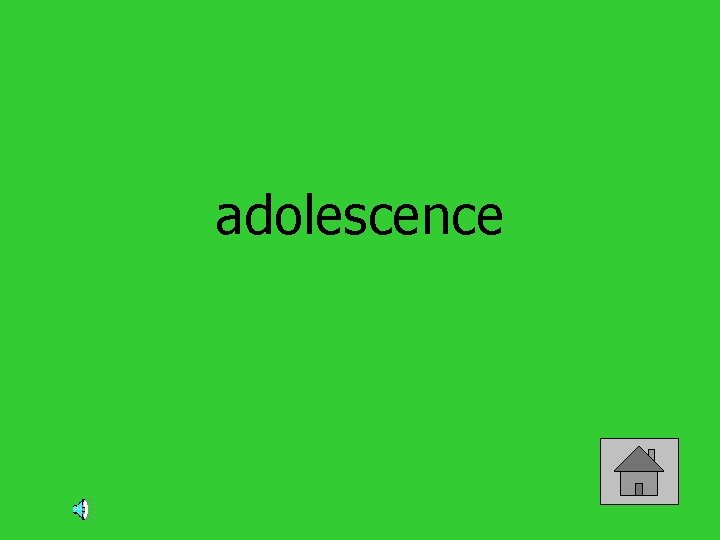 adolescence 