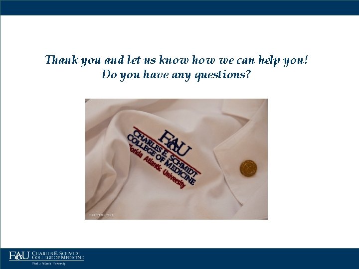Thank you and let us know how we can help you! Do you have
