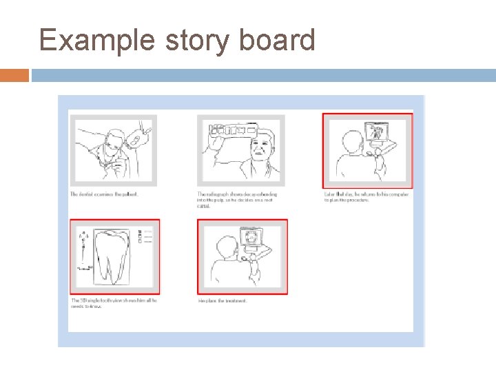 Example story board 