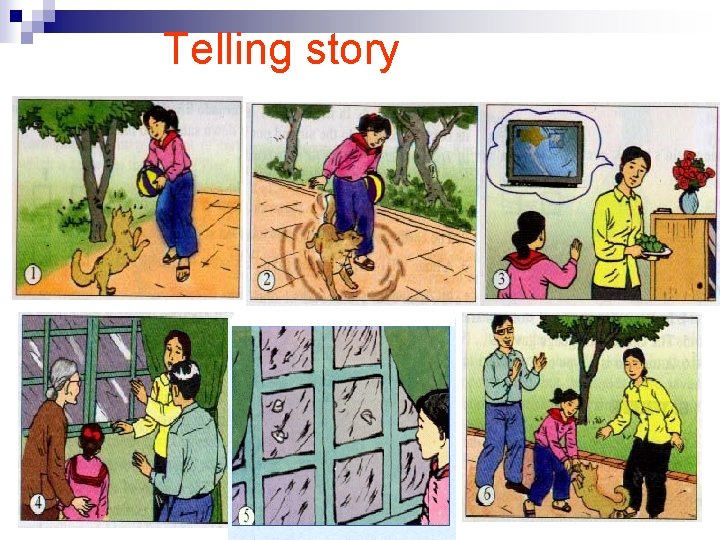 Telling story 