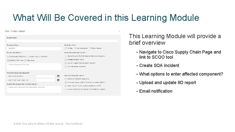  What Will Be Covered in this Learning Module This Learning Module will provide