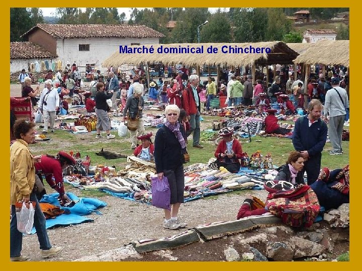 Marché dominical de Chinchero 