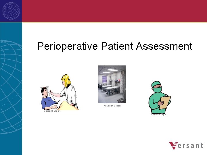 Perioperative Patient Assessment Microsoft Clipart 