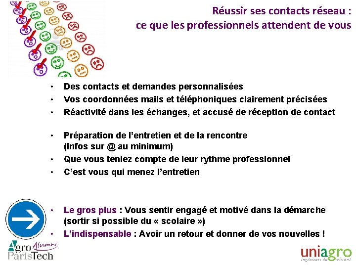 Réussir ses contacts réseau : ce que les professionnels attendent de vous • •
