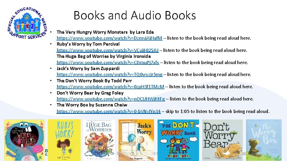 Books and Audio Books • The Very Hungry Worry Monsters by Lara Ede https: Books and Audio Books • The Very Hungry Worry Monsters by Lara Ede https: