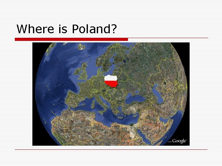 Where is Poland? 