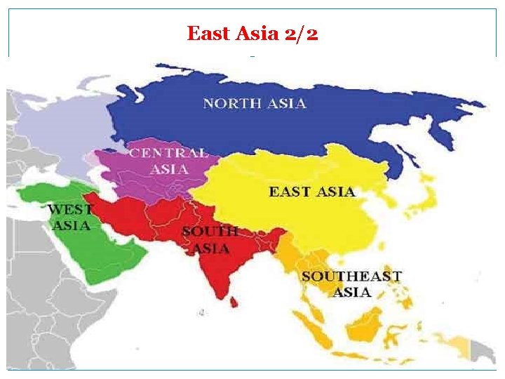 East Asia 2/2 