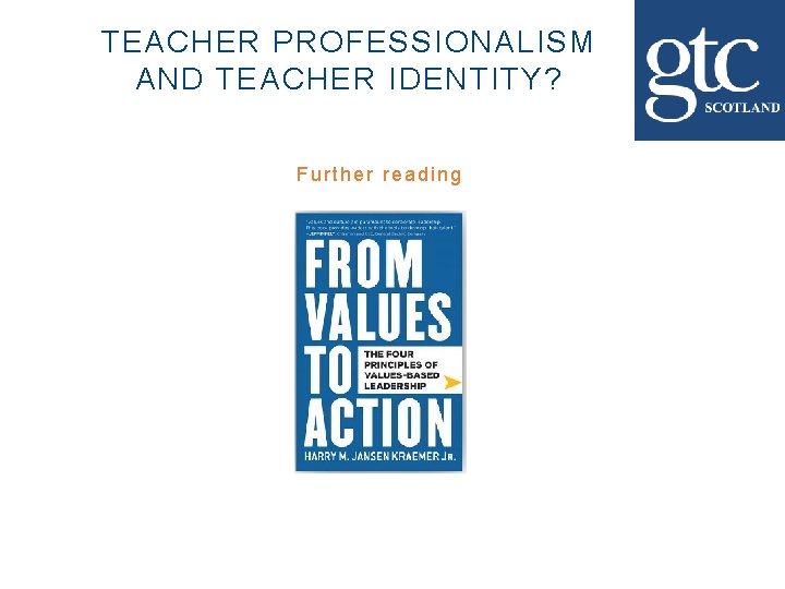 TEACHER PROFESSIONALISM AND TEACHER IDENTITY? Further reading 