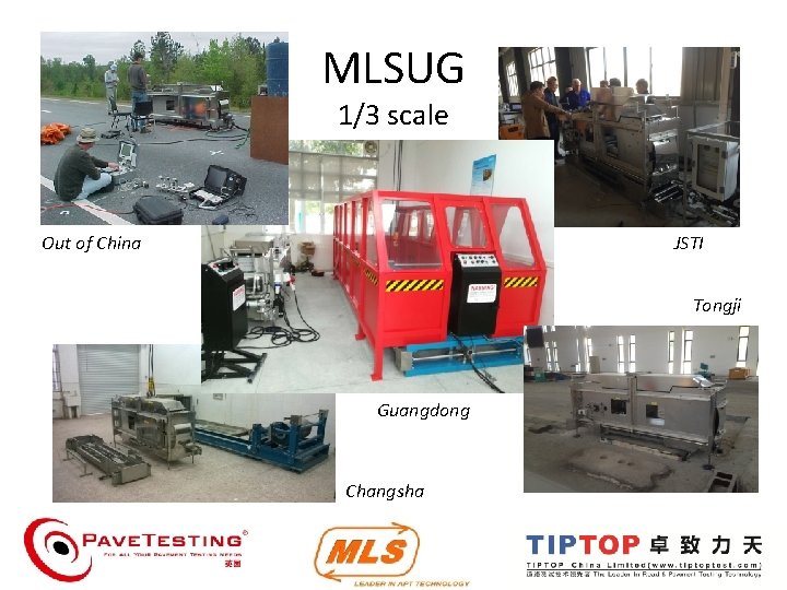MLSUG 1/3 scale Out of China JSTI Tongji Guangdong Changsha MLSUG 1/3 scale Out of China JSTI Tongji Guangdong Changsha
