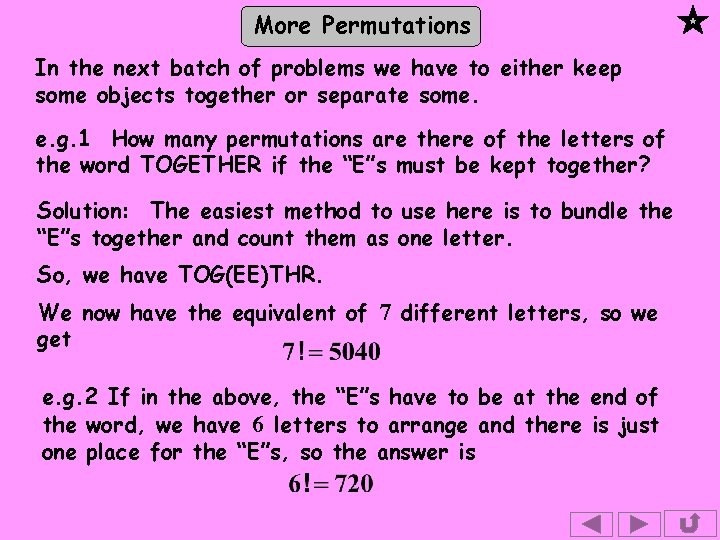 Statistics Superpermutation Problem Teach A Level Statistics Maths 1 More Permutations