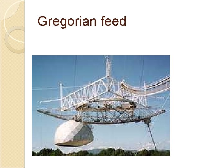 Gregorian feed 