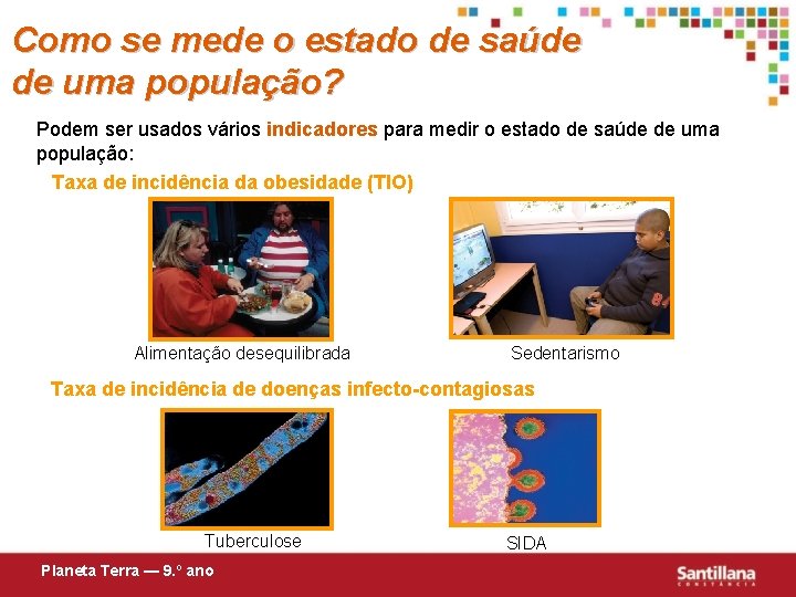 Como se mede o estado de saúde de uma população? Podem ser usados vários
