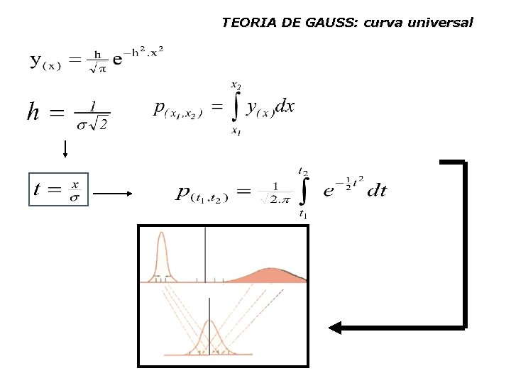 TEORIA DE GAUSS: curva universal 