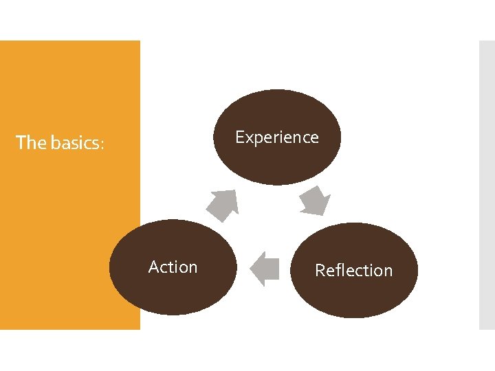 Experience The basics: Action Reflection 